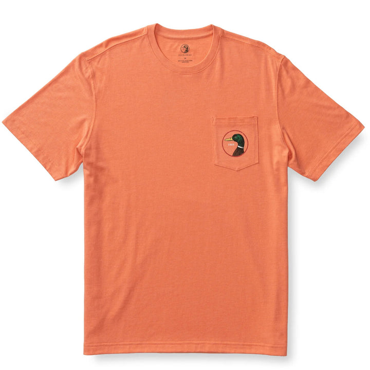 Duck Head - Logo T-shirt Coral Heather