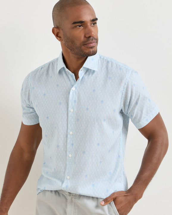 Peter Millar - Whitehaven Shirt Stream Blue
