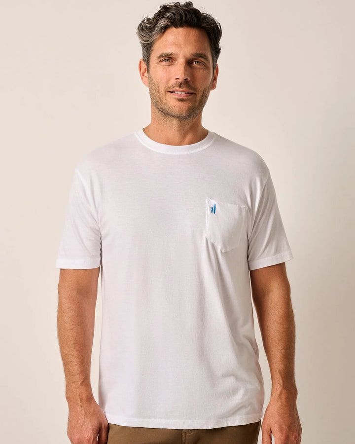 Johnnie-O - T-Shirt Dale 2.0 White