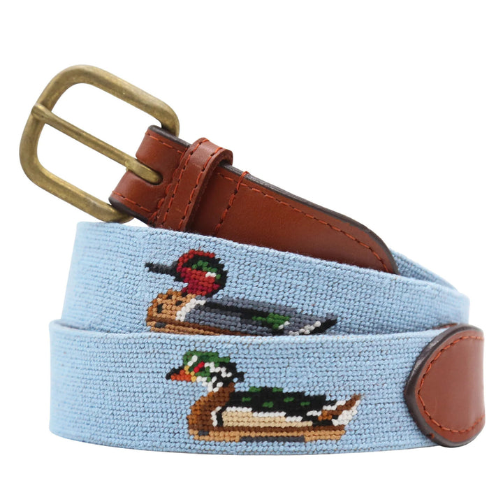 Smathers & Branson - Duck Decoys Belt Antique Blue