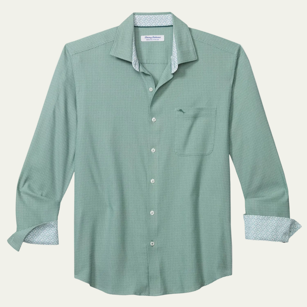 Tommy Bahama - Ventura Key Shirt Dark Jasper