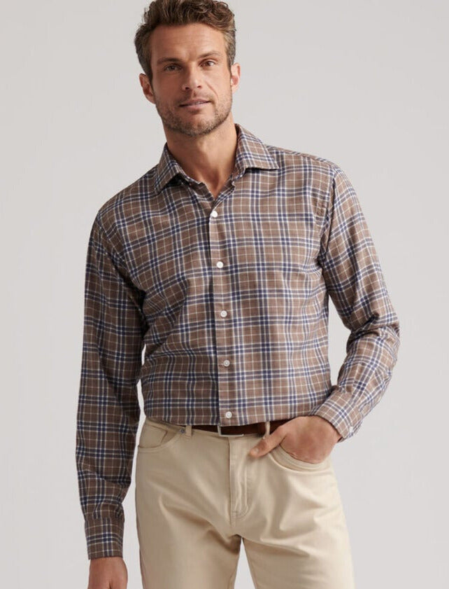 Peter Millar - Big Bear Shirt Poplar Brown