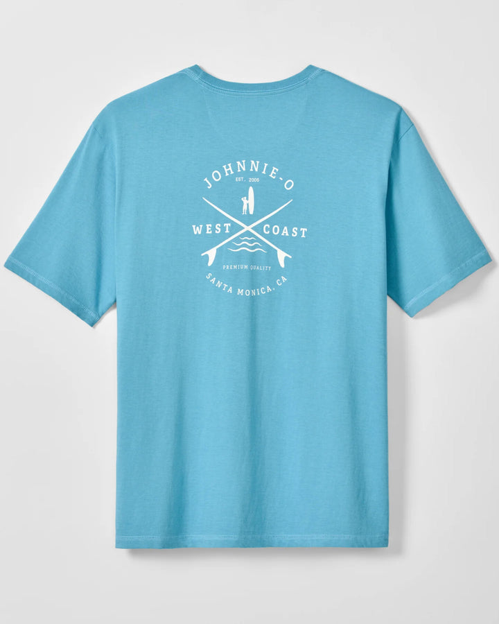 Johnnie-O - Born to Surf T-shirt Haze