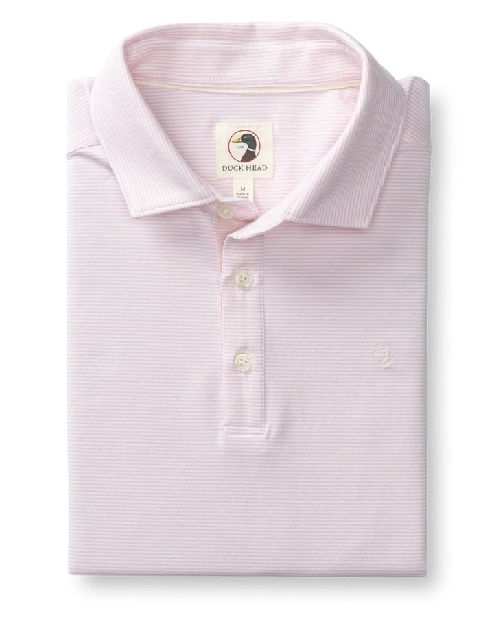 Duck Head - Hanover Polo Pale Pink