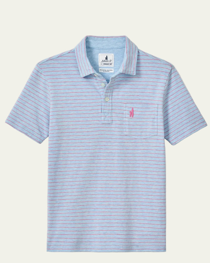 Johnnie-O - Ryan Jr. Polo Cloud Rose