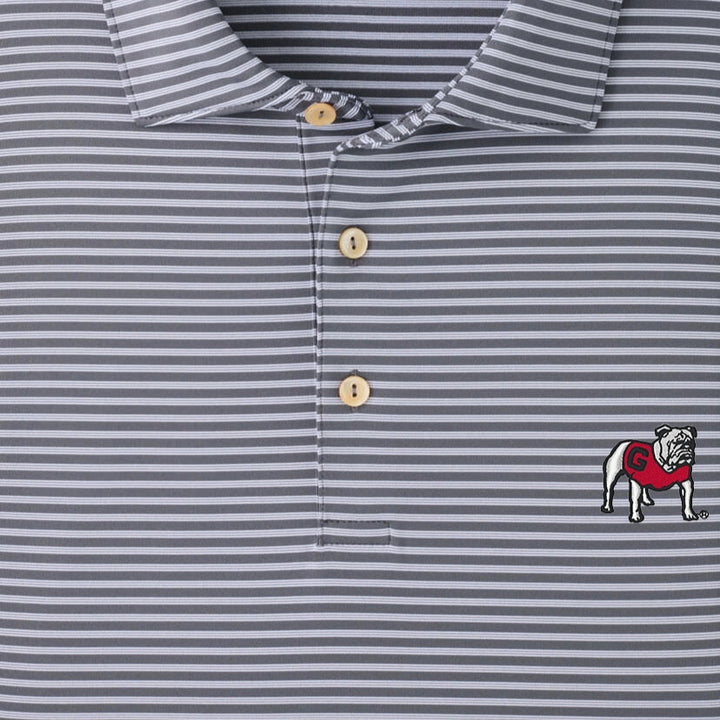 Peter Millar - UGA Tiebreaker Polo Iron