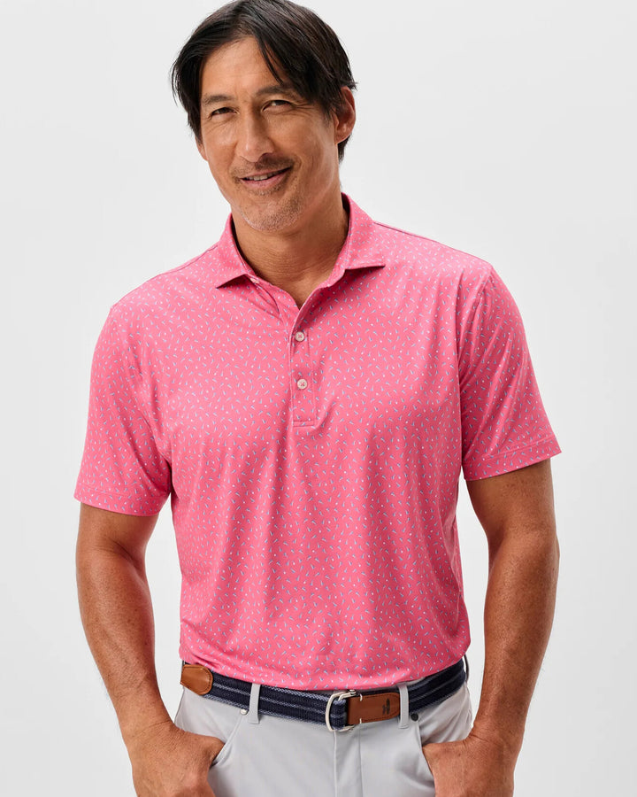 Johnnie-O - Tini Dancer Polo Pink Lemonade