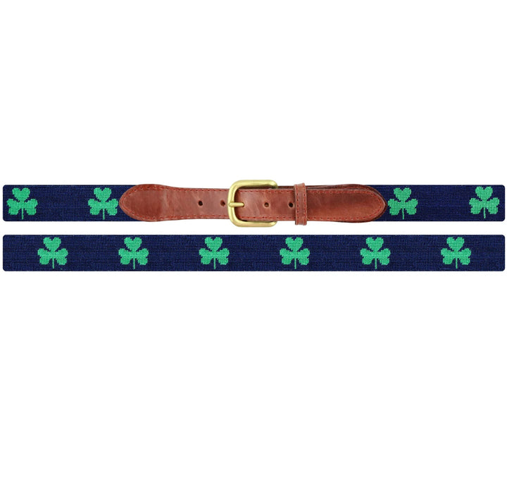 Smathers & Branson - Shamrock Belt Dark Navy