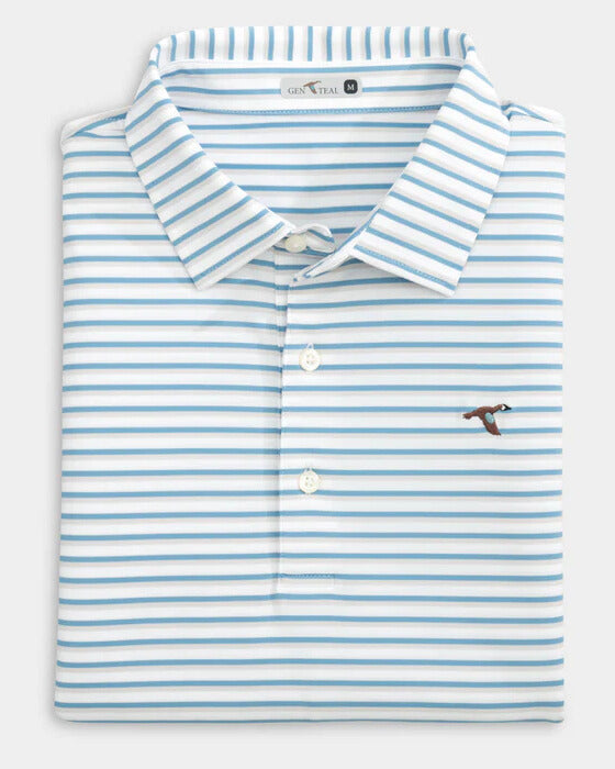 GenTeal - Grandview Performance Polo Vapor Blue