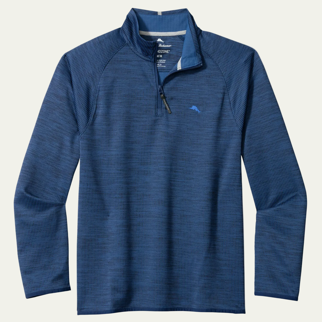 Tommy Bahama - Palm Pro 1/2 Zip Maritime