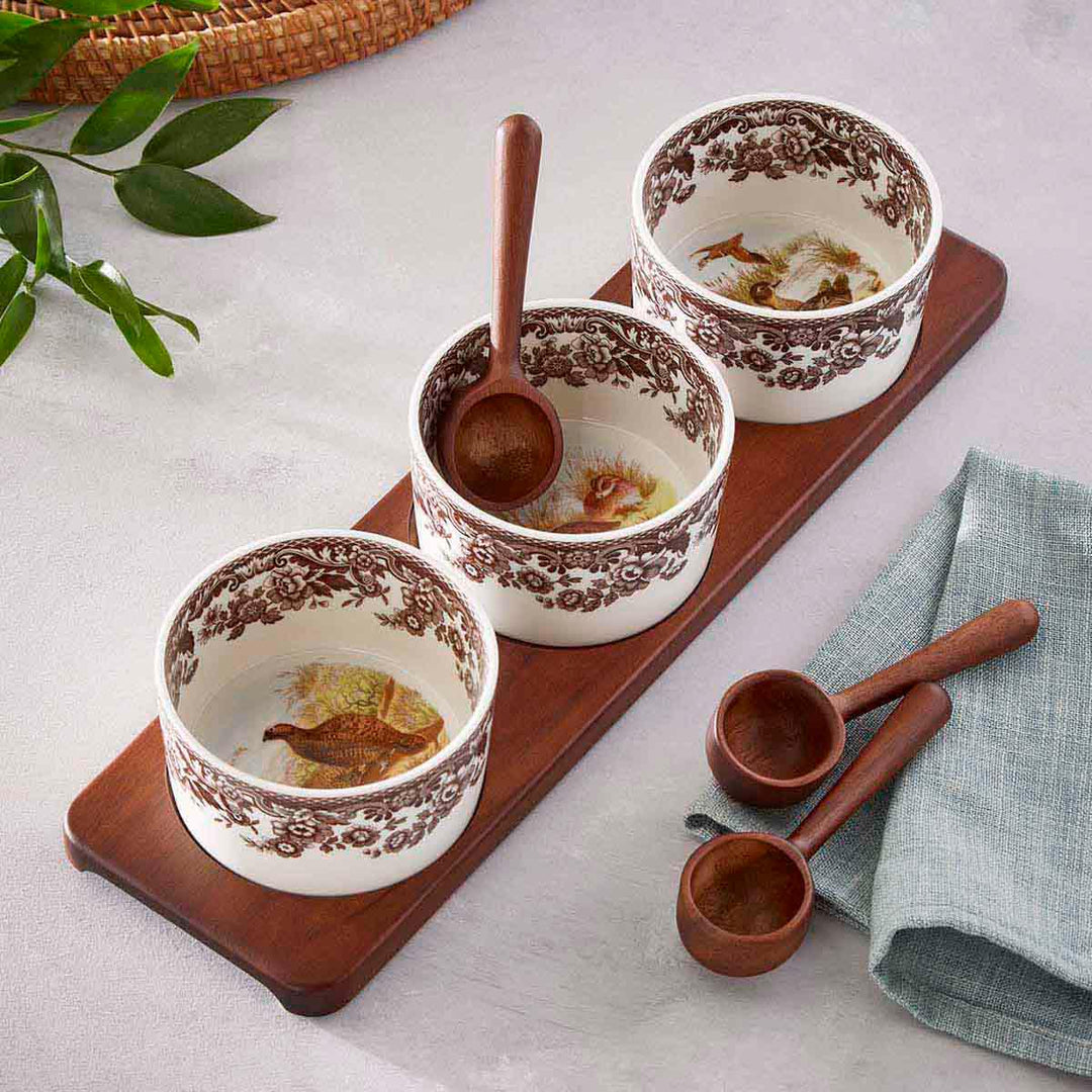 Spode - 7 piece Condiment Set