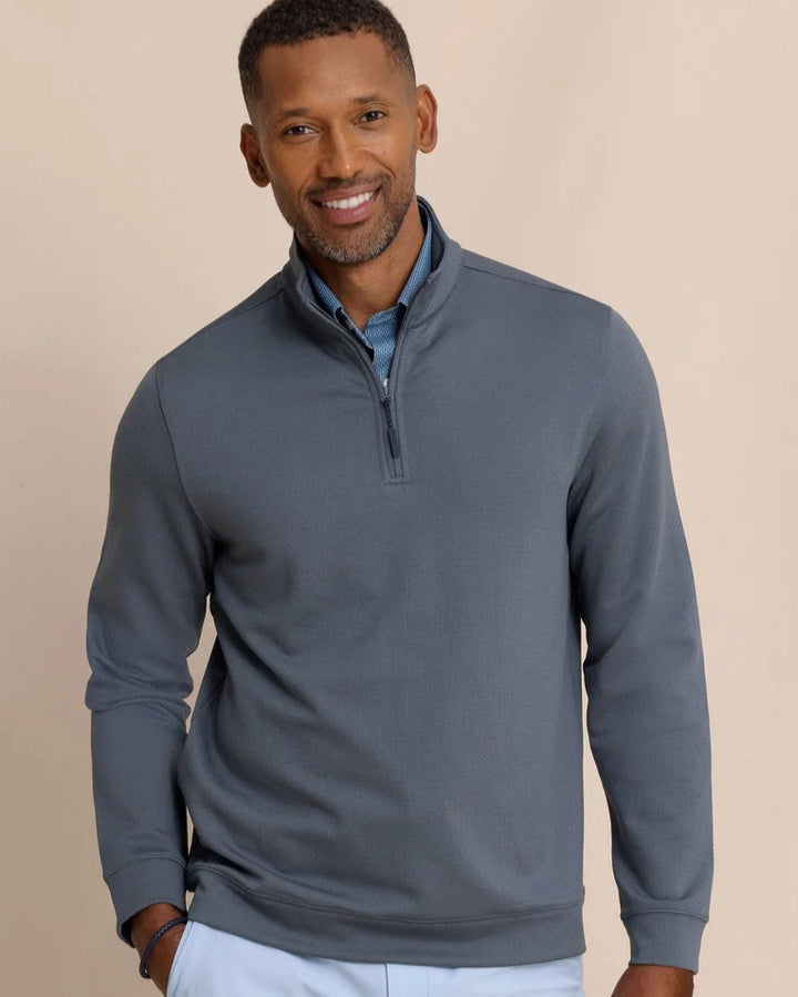 Southern Tide - Schooner 1/4 Zip Perfect Storm