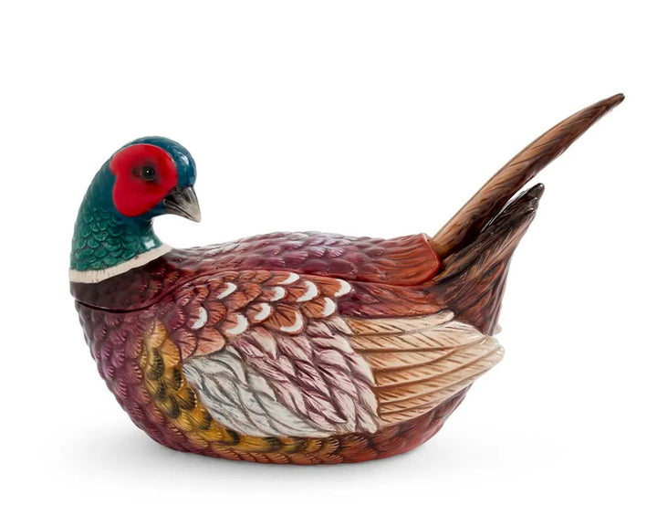 Spode - Pheasant Figural Gravy Boat