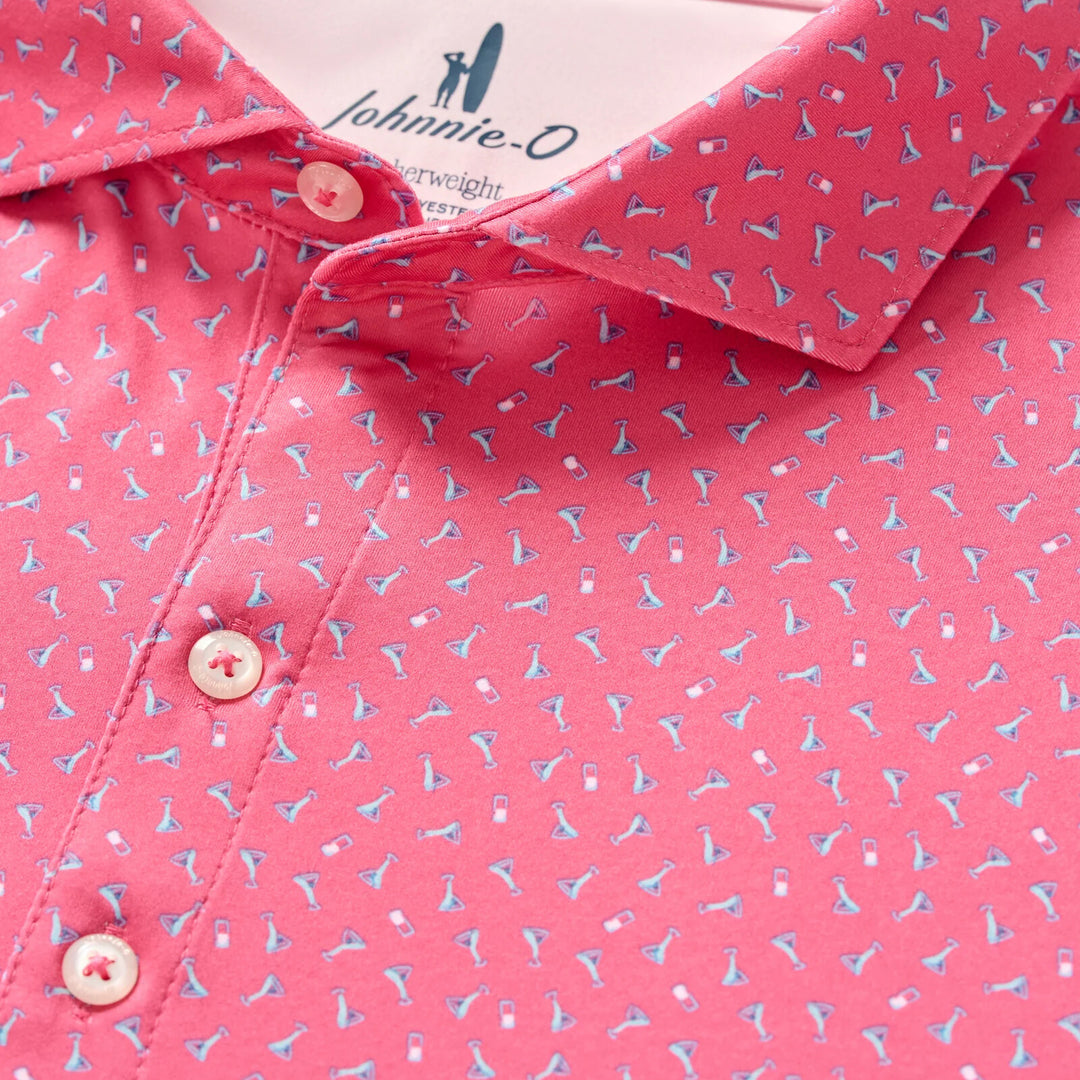Johnnie-O - Tini Dancer Polo Pink Lemonade