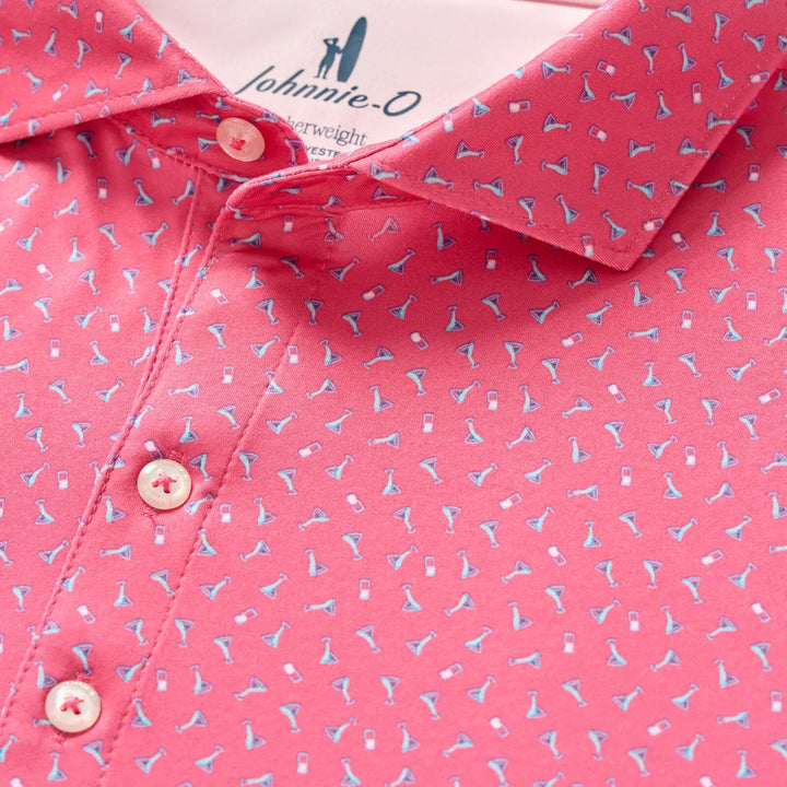 Johnnie-O - Tini Dancer Polo Pink Lemonade