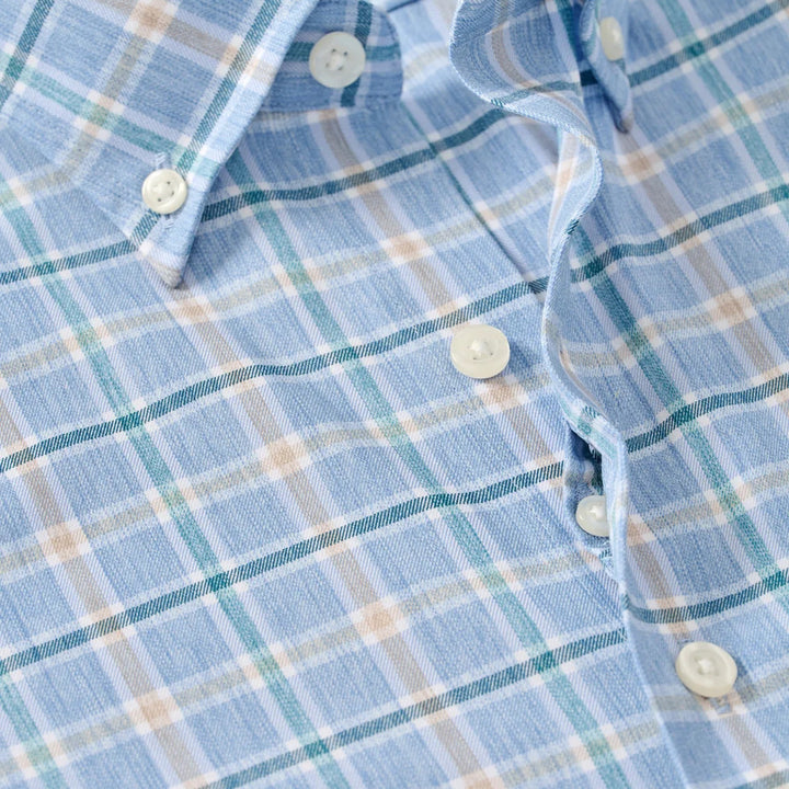 Johnnie-O - Basswood Plaid Shirt Maliblu