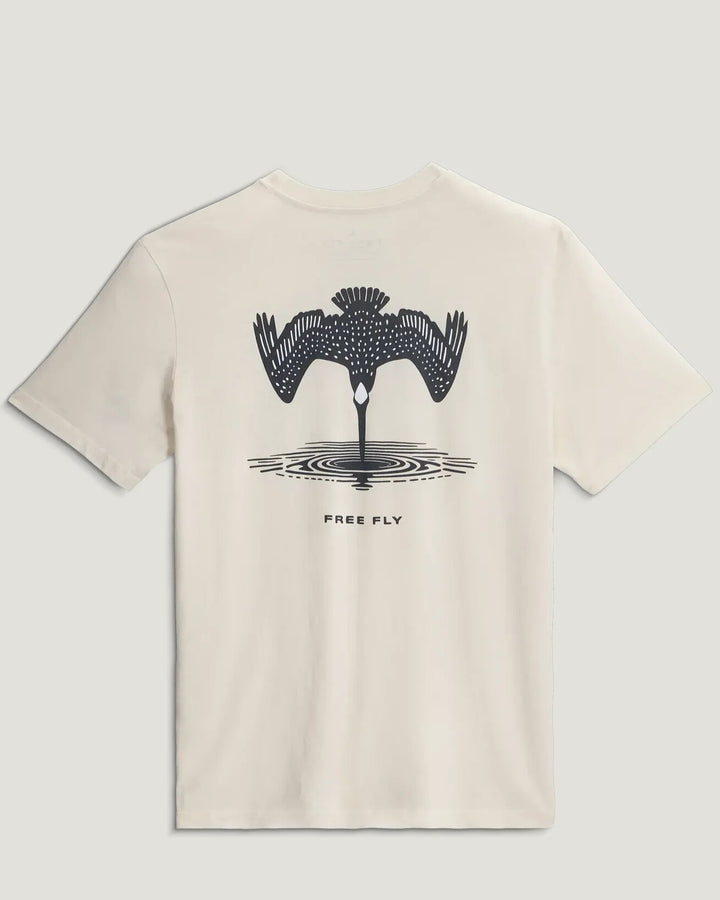 Free Fly - Dive Bomb T-shirt Sea Salt