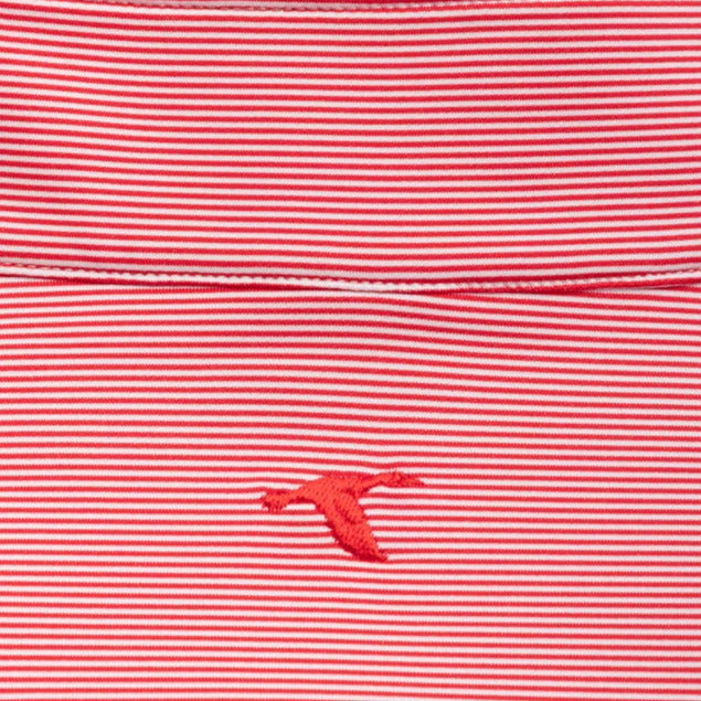GenTeal - Venture Pinstripe 1/4 Zip Red