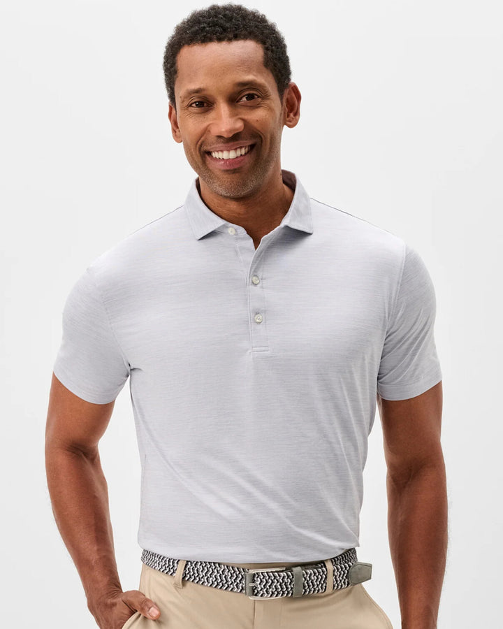 Johnnie-O - Huronn Polo Light Gray