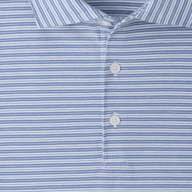 Peter Millar - Turner Crown Flex Polo Blue Freesia