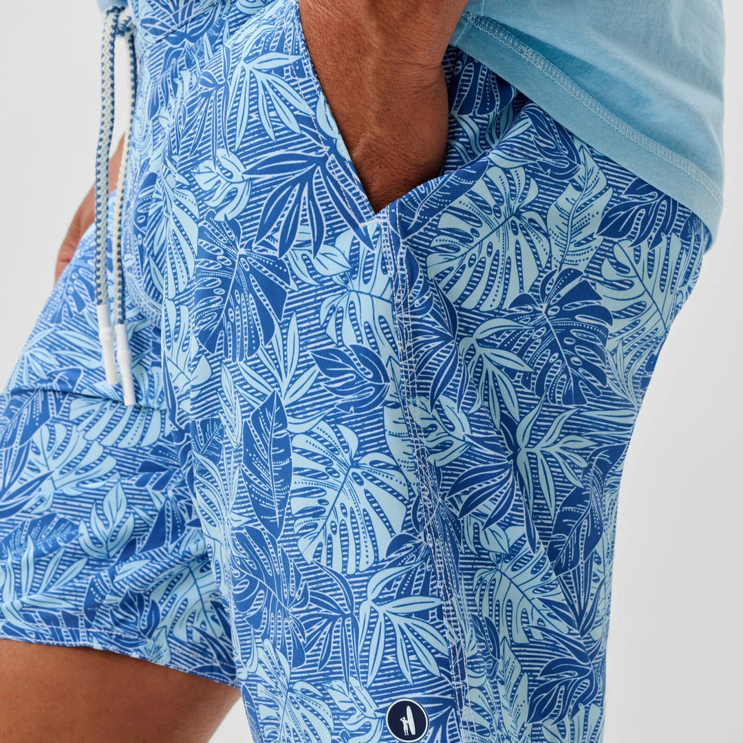 Johnnie-O - Curacao Swim Trunks Deep Water