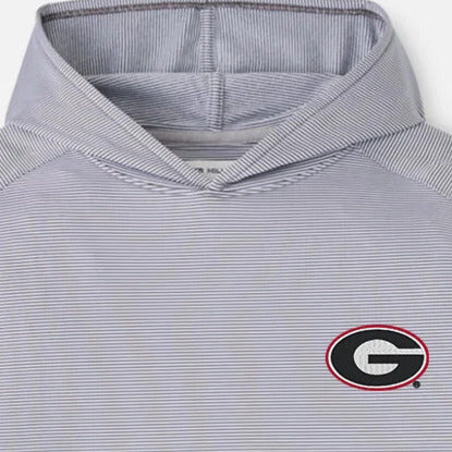 Peter Millar - UGA Pine Sugar Stripe Hoodie