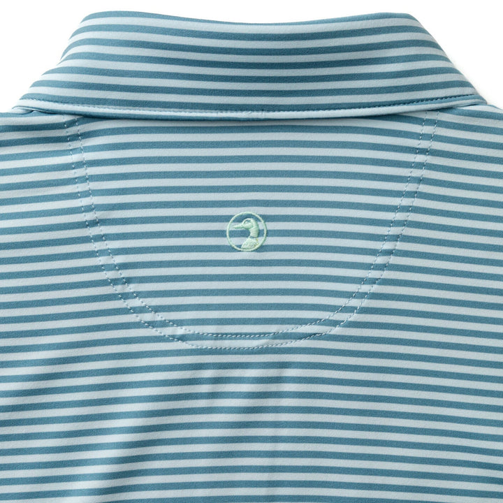Duck Head - Long Drive Polo Sunwashed Blue