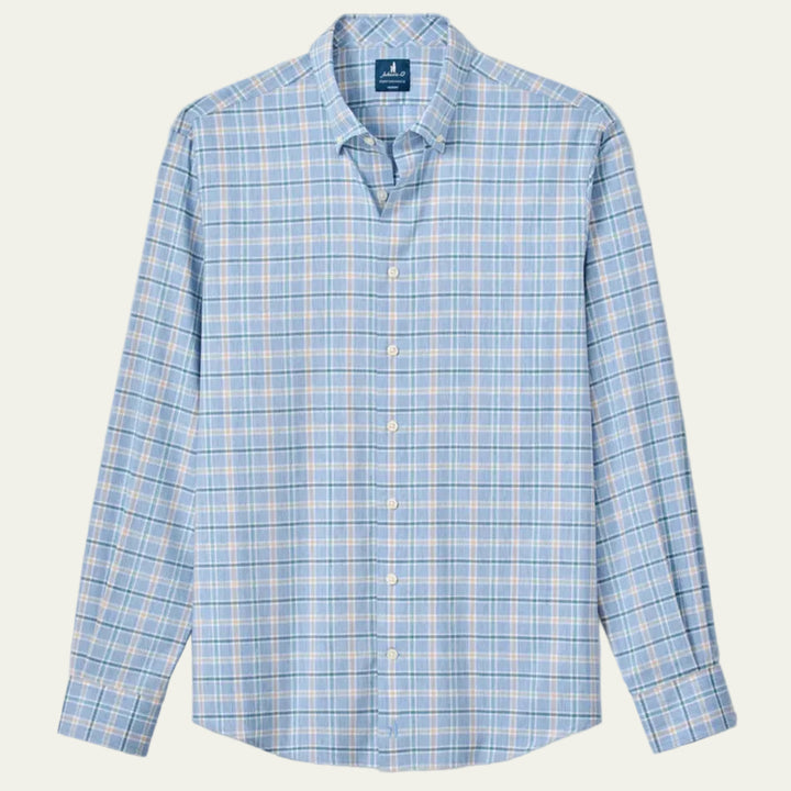 Johnnie-O - Basswood Plaid Shirt Maliblu