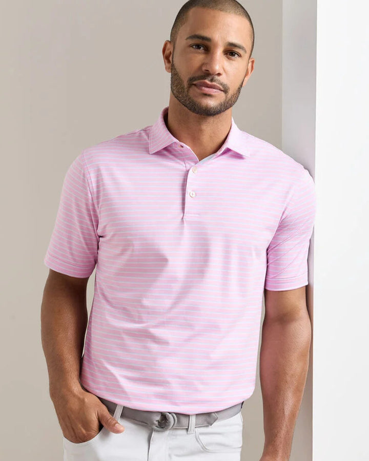 Peter Millar - Dunnes Polo Pink Parfait