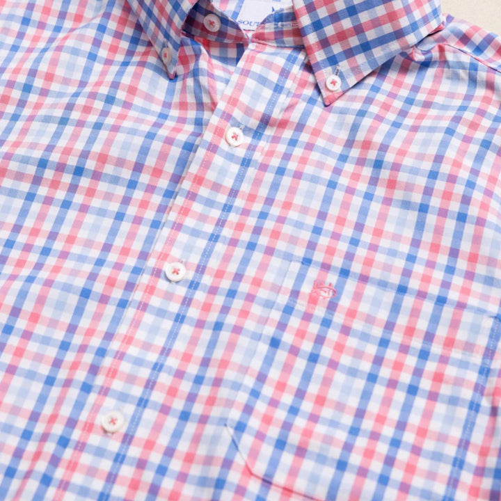 Southern Tide - Palm Valley Shirt Island Pink