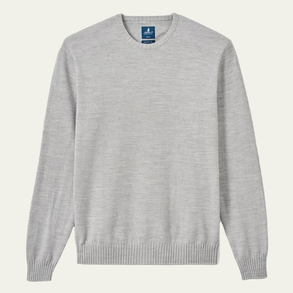 Johnnie-O - Ronald Crewneck Light Gray