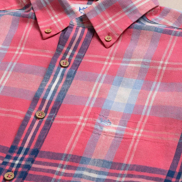 Southern Tide - Cedar Island Shirt Island Pink