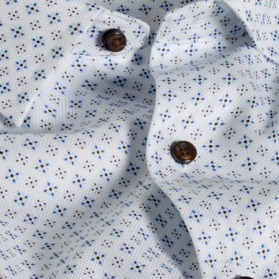 David Donahue - White/Chocolate Shirt