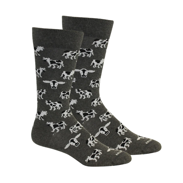 Brown Dog Sock Co. - Socks Mabel Cow