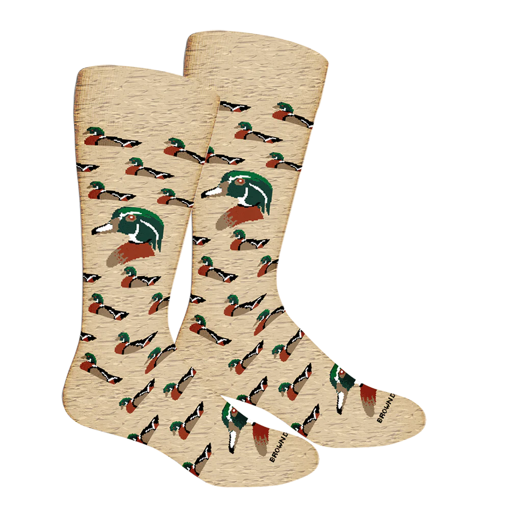 Brown Dog Sock Co. - Socks Wood Duck