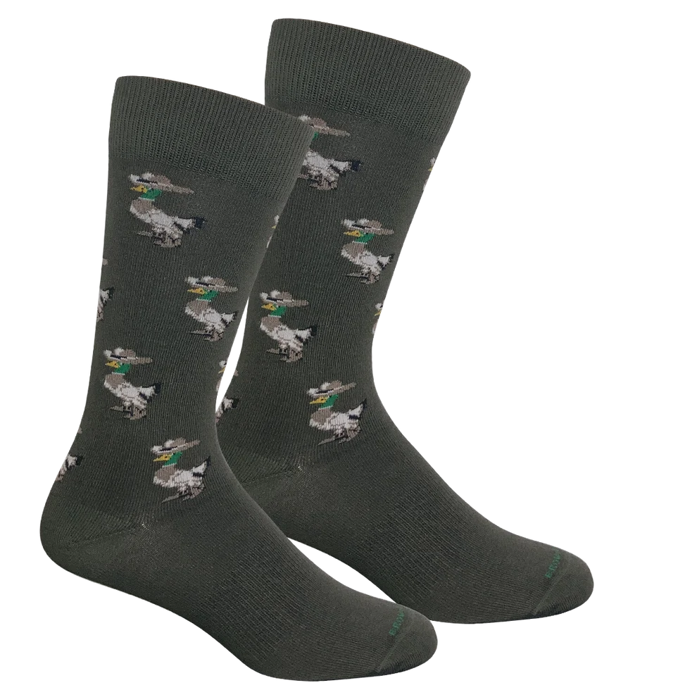 Brown Dog - Socks Duck Cowboy