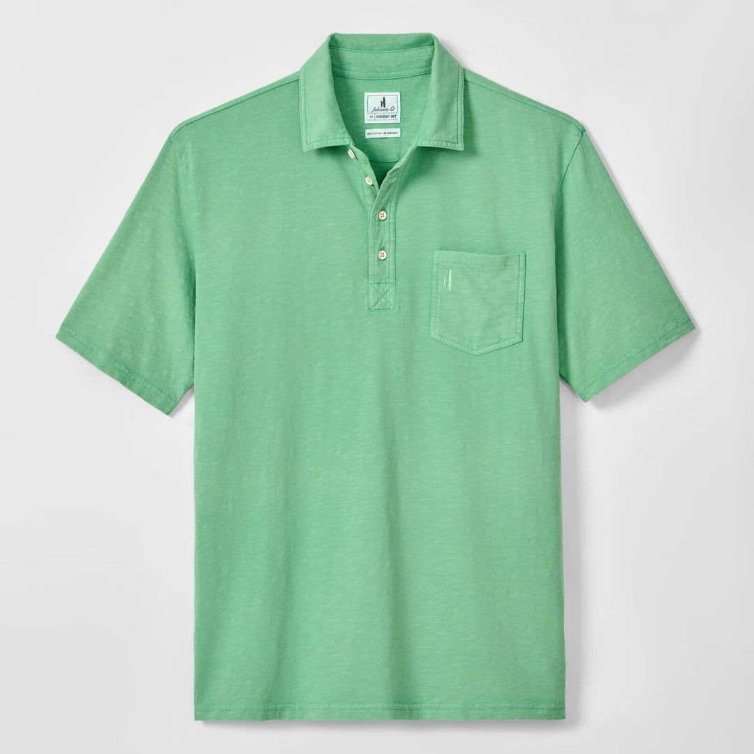 Johnnie-O - Coastal Wash Polo Honeydew
