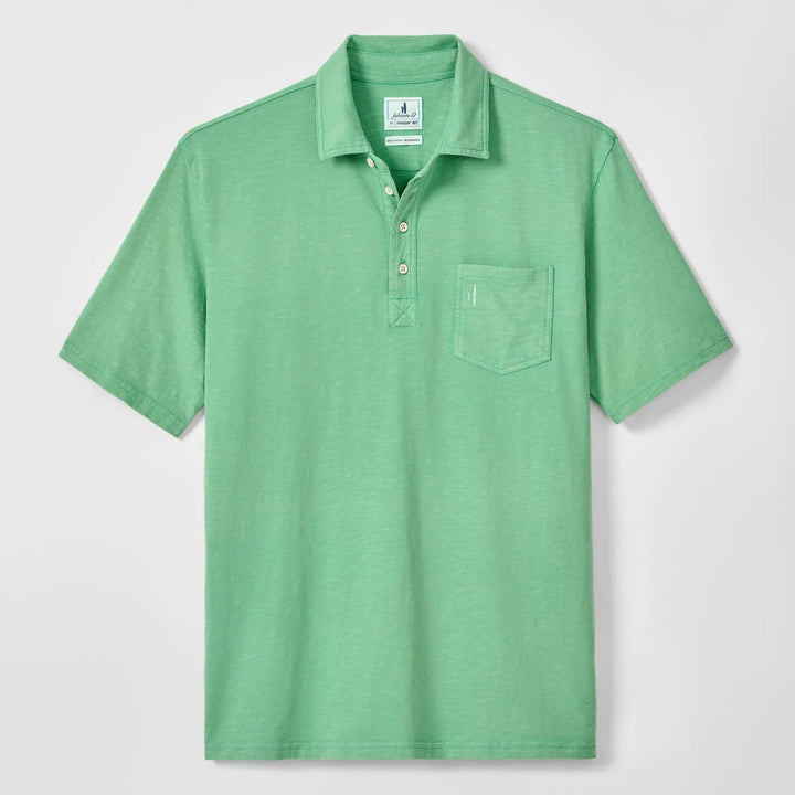 Johnnie-O - Coastal Wash Polo Honeydew