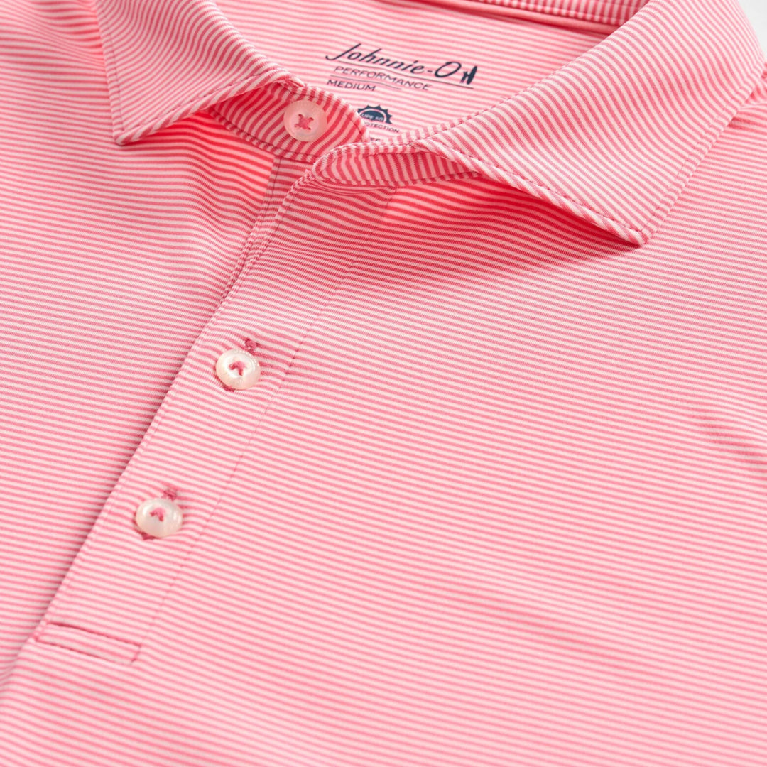 Johnnie-O - Lyndonn Polo Pink Lemonade