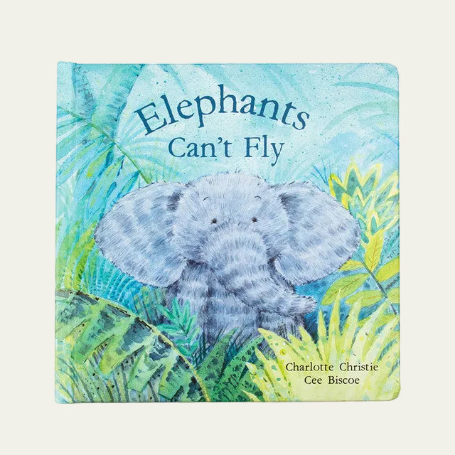 Jellycat - Book Elephants Can't Fly