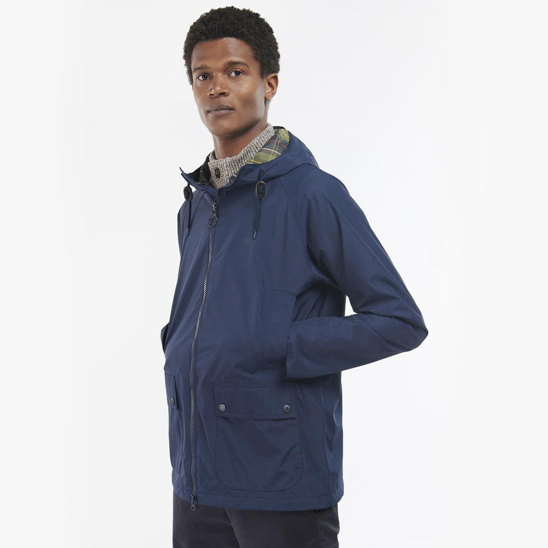 Barbour -  Jacket Hooded Domus Navy Classic