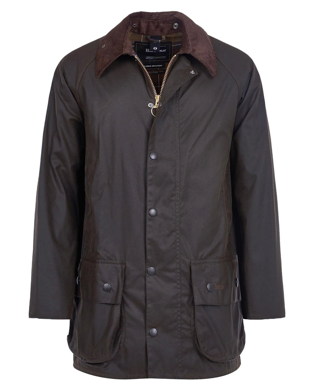 Barbour -  Beaufort Waxed Jacket Classic Olive
