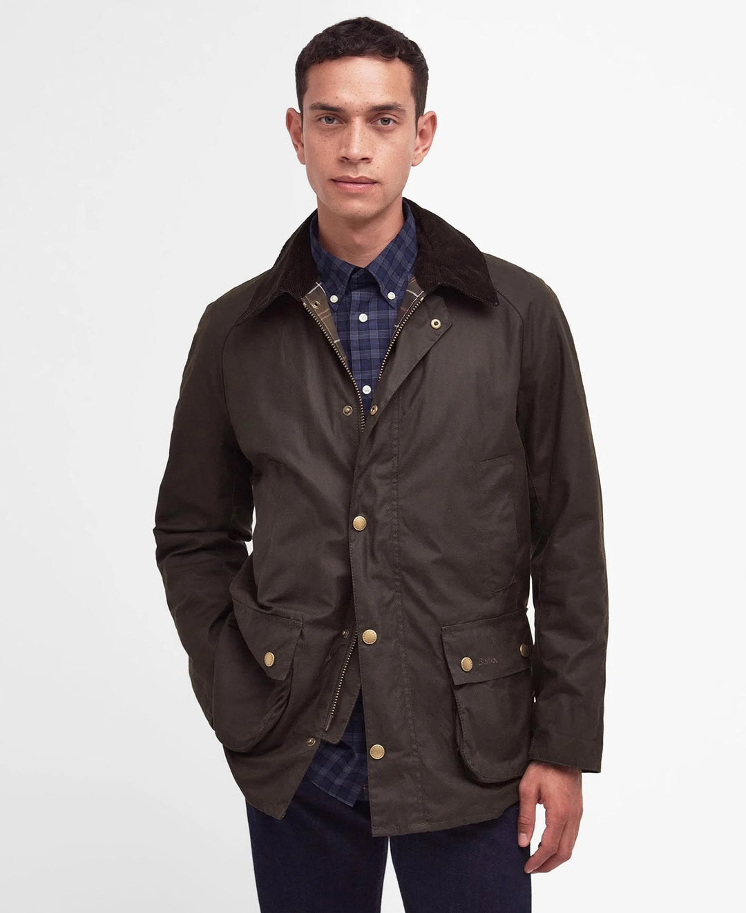 Barbour -  Ashby Waxed Jacket Olive