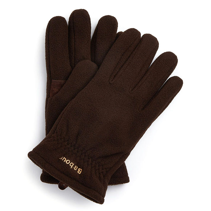 Barbour -  Fleece Gloves Brown