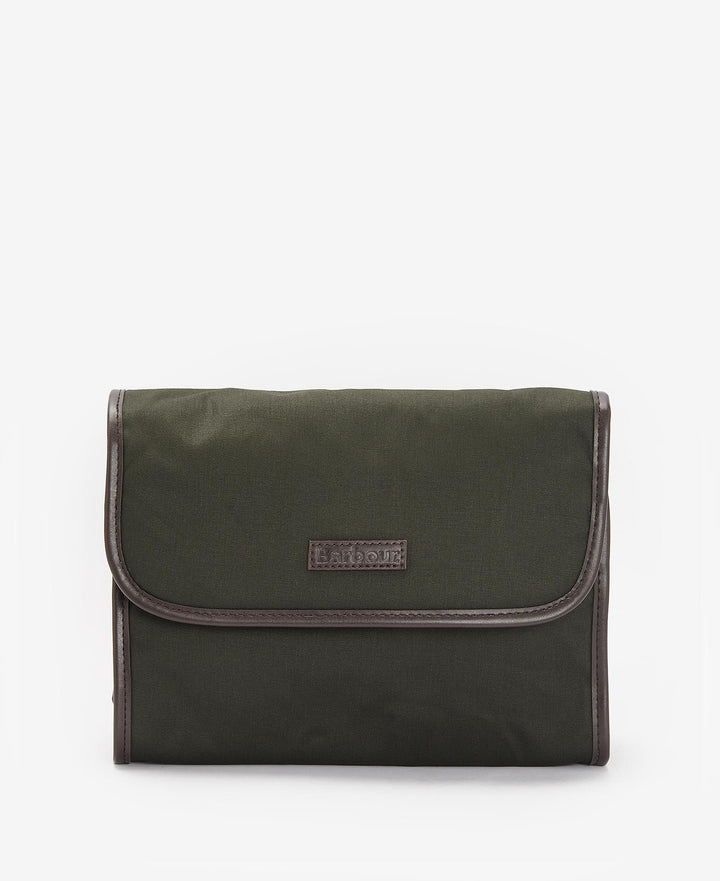 Barbour -  Hanging Washbag Olive
