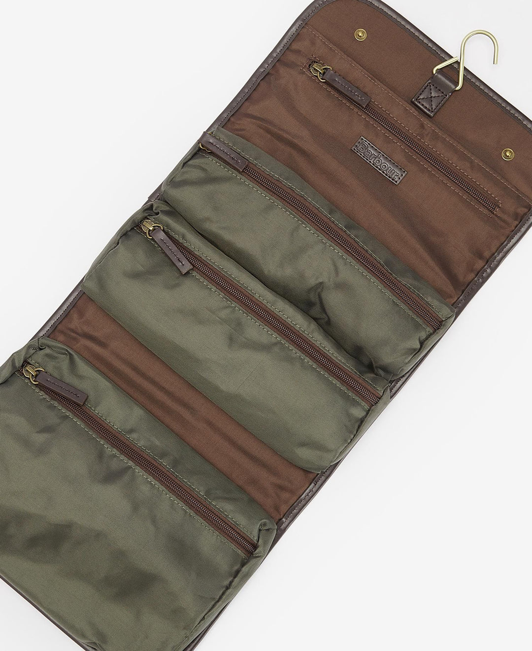 Barbour -  Hanging Washbag Olive