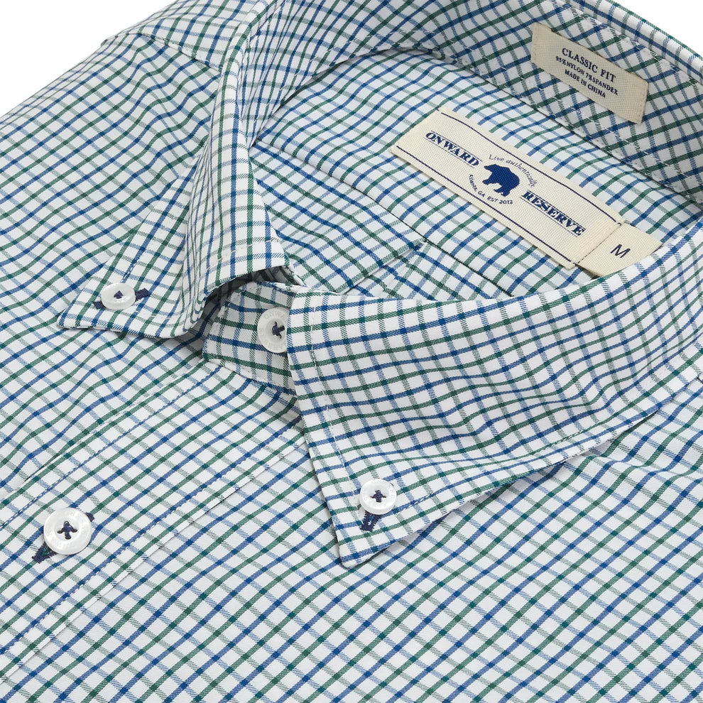 Onward Reserve - Edge Classic Fit Shirt Smoke Pine