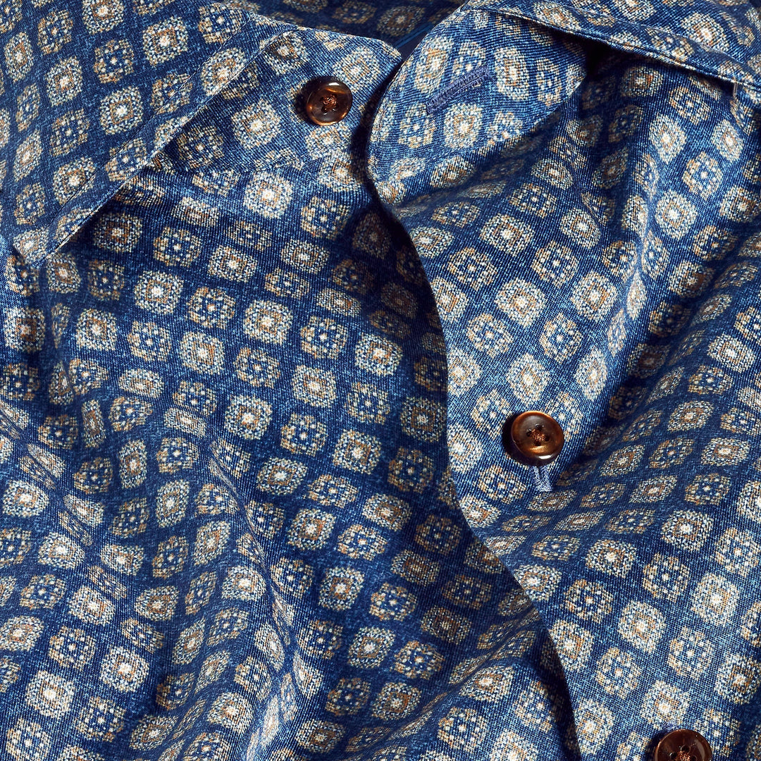 David Donahue - Navy/Brown Shirt