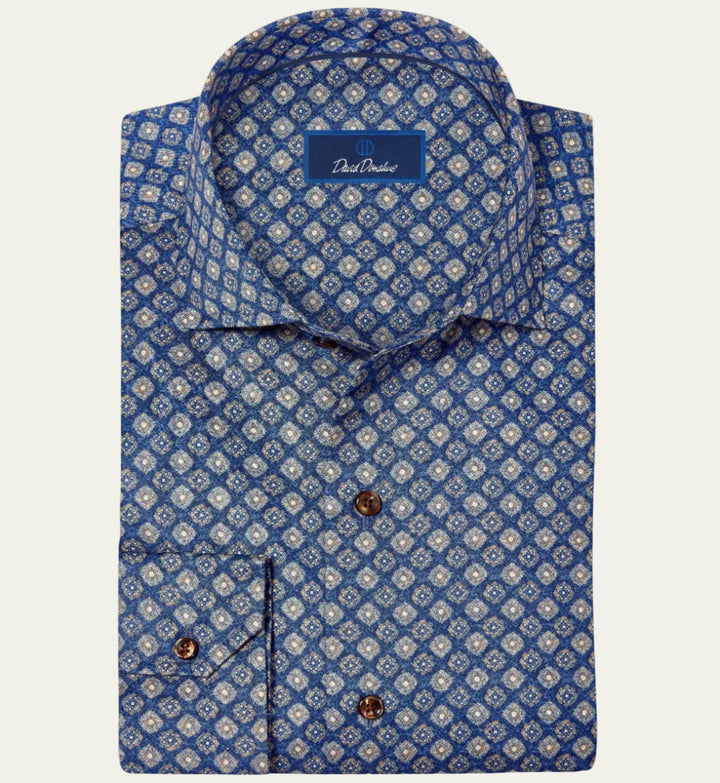David Donahue - Navy/Brown Shirt