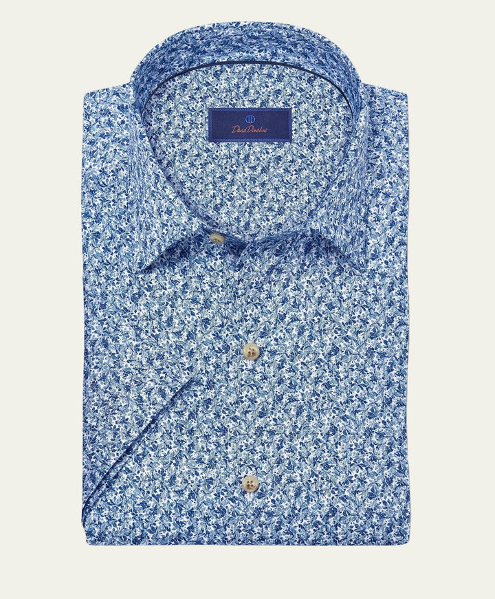 David Donahue - Short Sleeve Shirt Navy